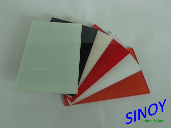 5mm 6mm Lacquered Glass Sheet with M2 Price