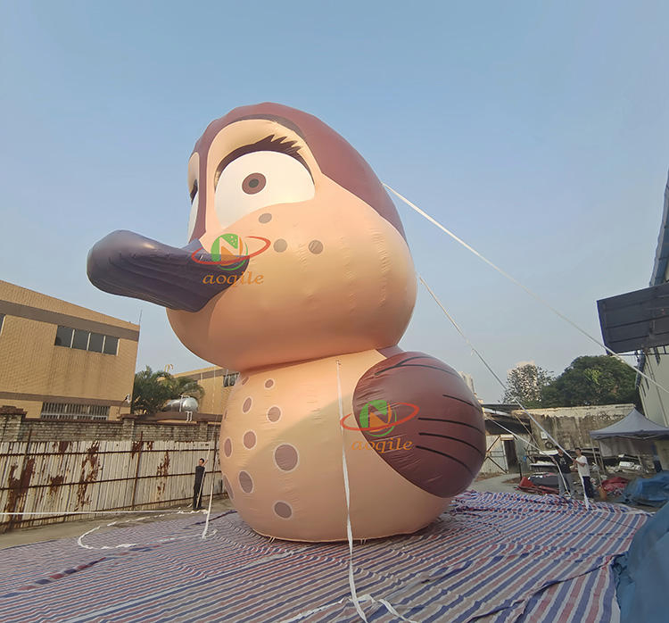 Outdoor Large Customized Inflatable Duck Character Decorative Advertising Inflatable Duck Model