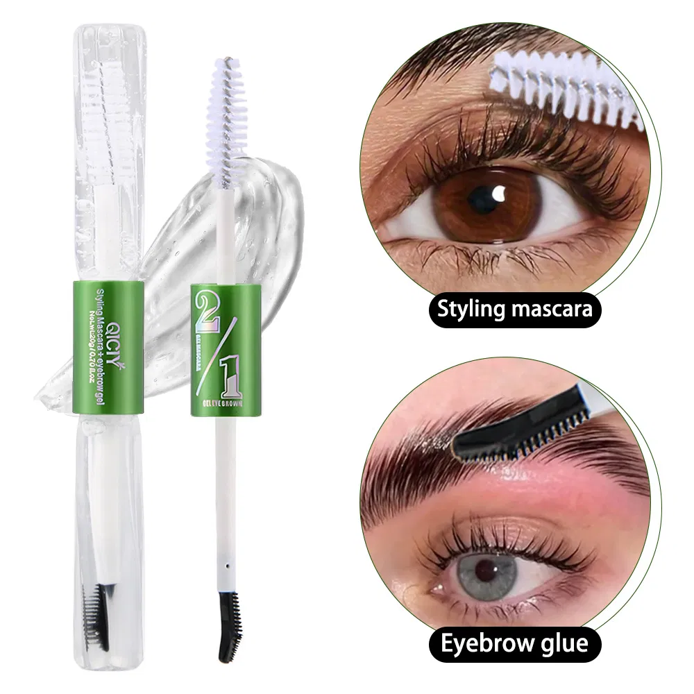 20g Transparent Clear Mascara + Eyebrow Gel Makeup Set