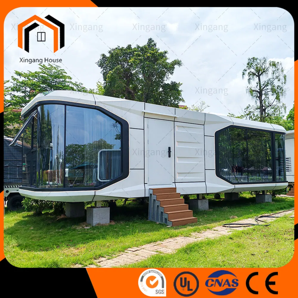 Luxury Prefabricated House for Cold Areas Container House Fully Equipped High Capacity Tiny House Capsule House