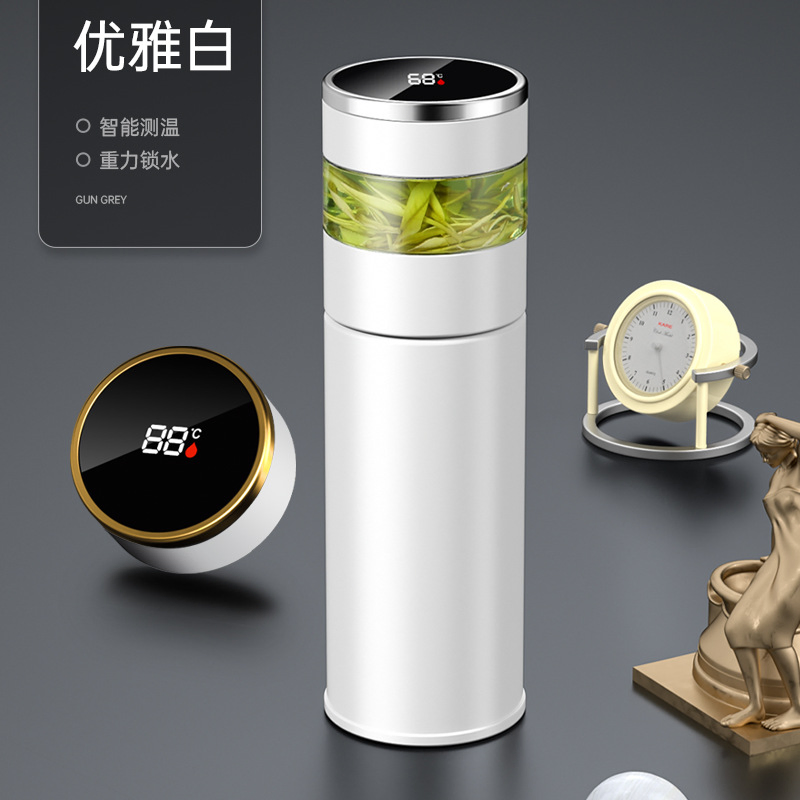Stainless Steel Tea and Water Separation Bottle Water Separation Tea Bottle Water Separation Tea Bottle Cup Tea Insulation Cup Tea and Water Separation Bottle