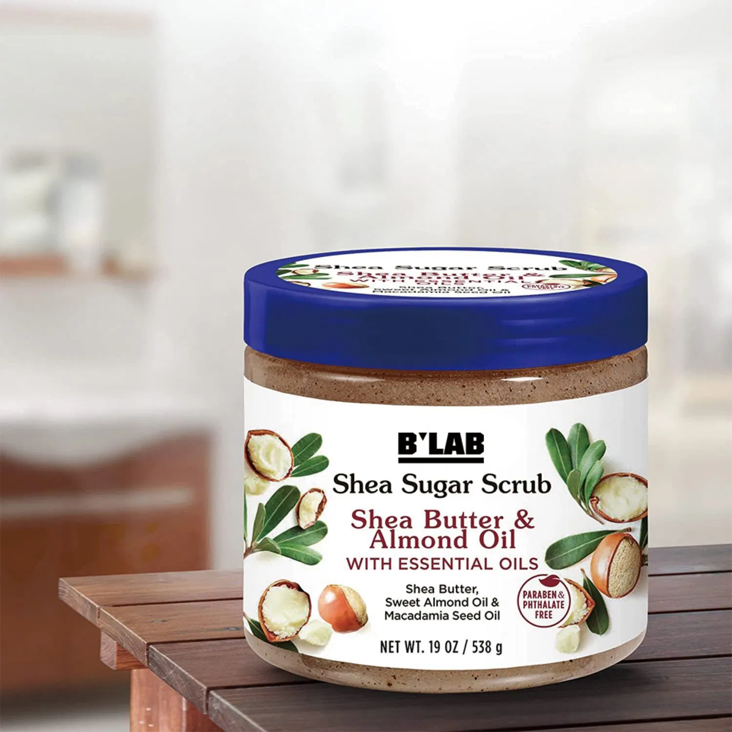 Customized Organic Scented Vegan Skin Whitening Exfoliating Shea Butter Dead Sea Salt Bath Body Scrubs