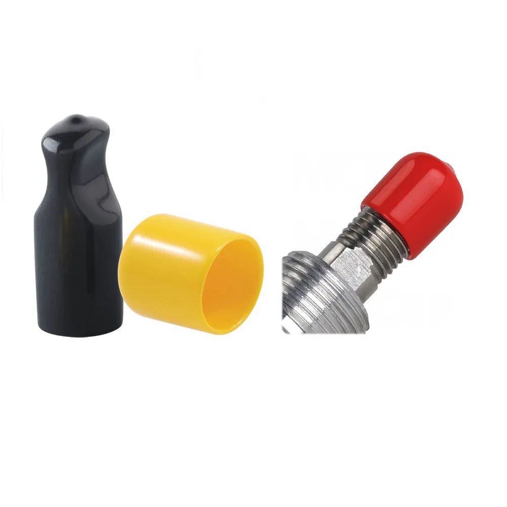 Industrial High-Quality Plastic Vinyl Round Cap Silicone Rubber Insulating End Cap for Bolt Pipe Protection