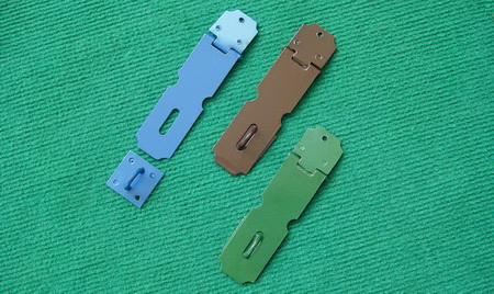 Assorted Color Iron Hasps & Staples Ls 2630