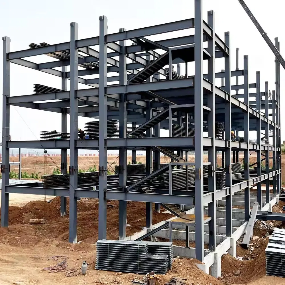 Pre Fab Ready Houses Fabricated Steel Structure Building Apartment