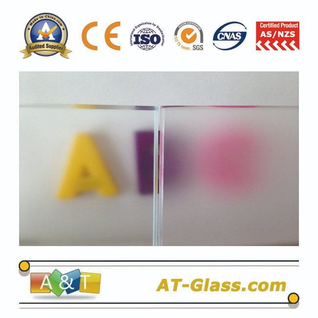 4-12mm Acid Etched Glass Frosted Glass Use for Bathroom Windows Door Furniture