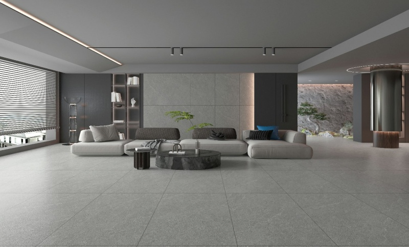 Керамогранит GA6275&GA6276 темно-серый противоскользящий R10