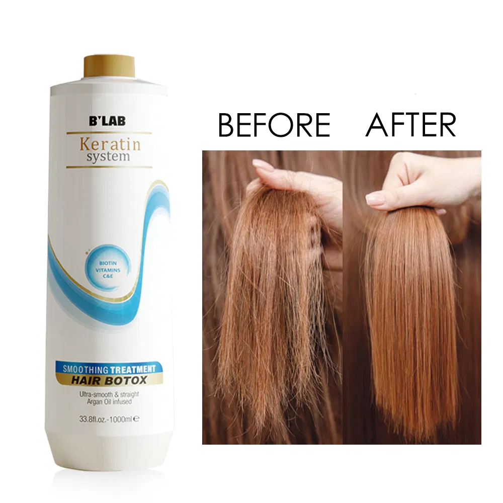 Nanoplastia Smooth Brazilian Keratin Straightening Hair Treatment for Blonde Hair