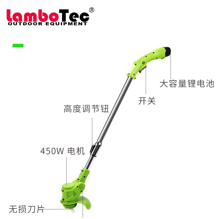 Lambotec 12 Inch Brushless Electric Cordless Chain Saw Handheld Lithium Battery Powered Chainsaw