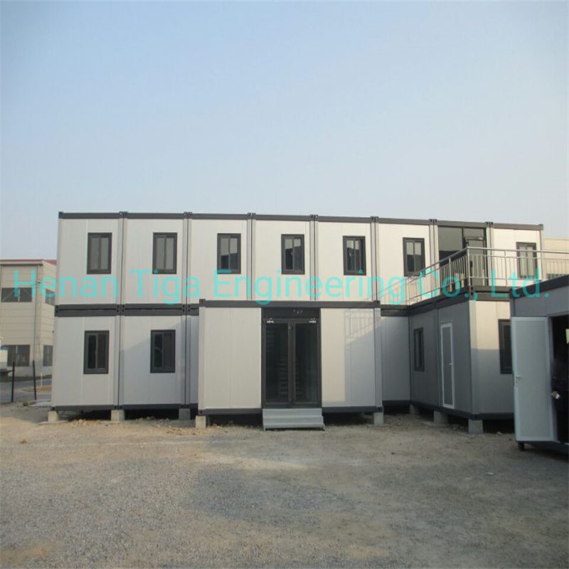 Modular Temporary Dormitory Portable 20FT 40FT Prefabricated Flat Pack Container House