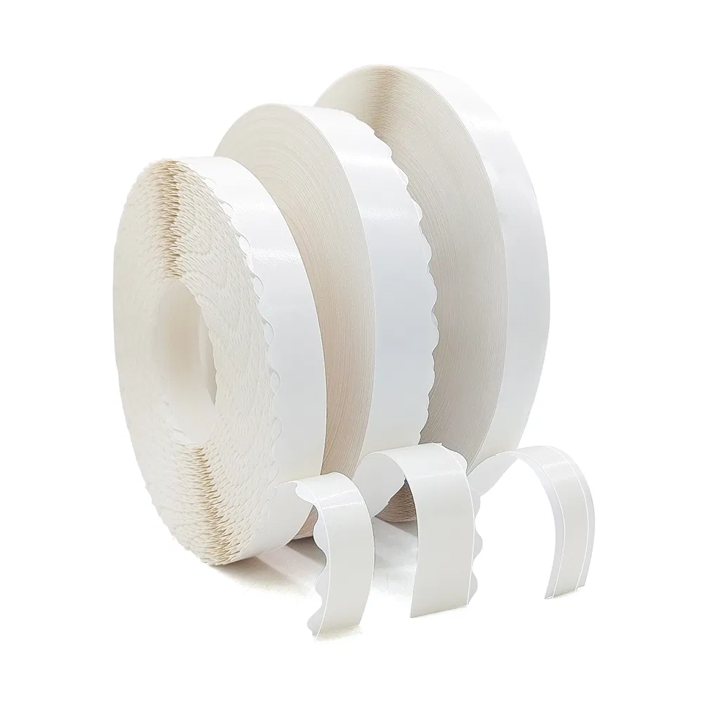 Zipper Carton Adhesive Tape Manufacturer Custom Zipper Carton Double-Sided Adhesive Wavy Lace for 3 / M Double-Sided Tape