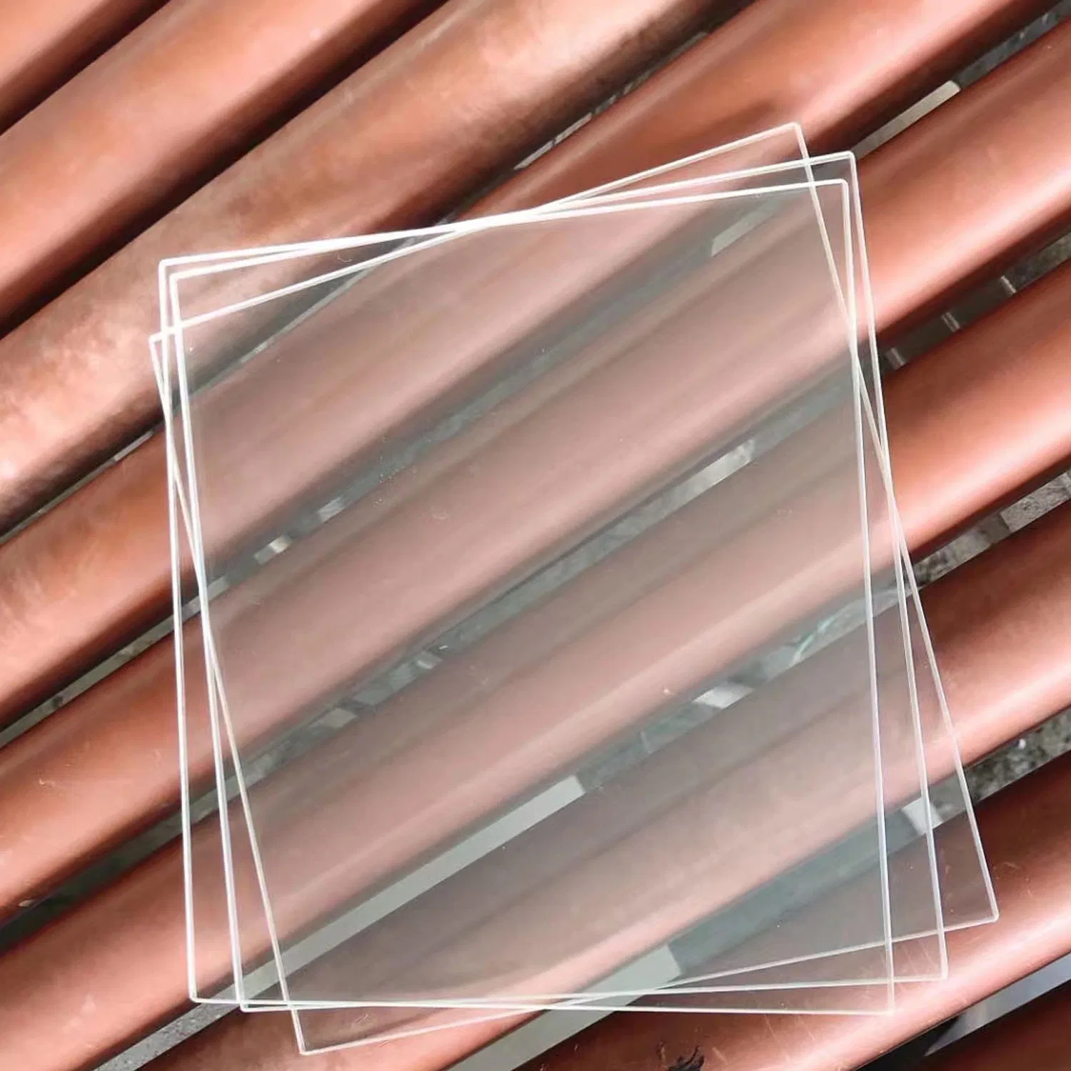 1-19mm Tempered Fireproof High Temperature Resistance Aluminosilicate Clear High Borosilicate Glass Sheet Circular Boiler Sight Glass