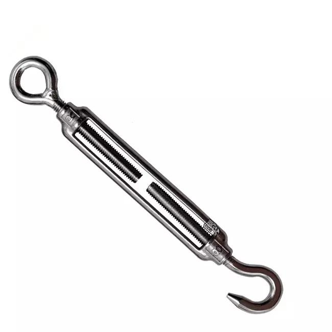 Kingslings Heavy Duty SS316 Rigging Hardware Small Hook & Eye Turnbuckle for Shade Sails