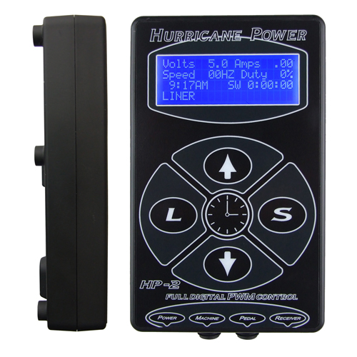Hot Sale High Quality Popular HP-2 Hurricane LED Tattoo Power Supply