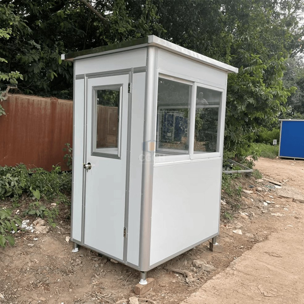 Sustainable Sentry Hut: Rectangle Design, Easy Operation, 1yr Warranty