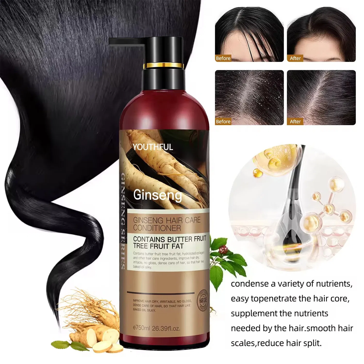 Professional Hair Repair Nourishing Keratin Hair Treatment Conditioner
