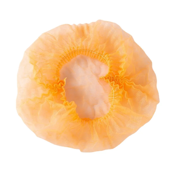 Big Disposable Non Woven Cap Bouffant Caps Disposable Round Head Cap