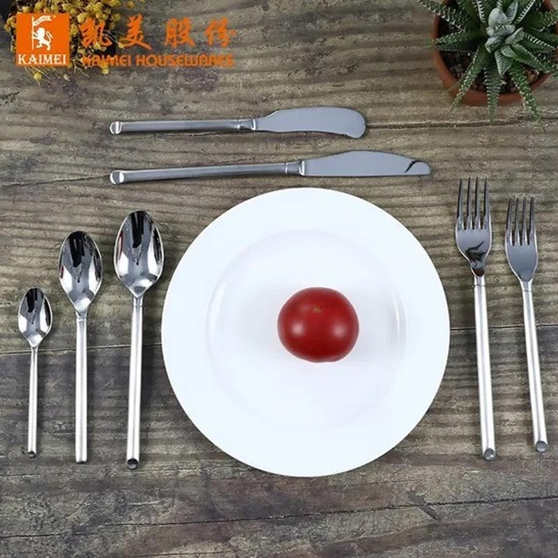 Stainless Steel Cutlery Knife Fork Spoon Silverware Luxury Cutlery Wedding Flatware Set