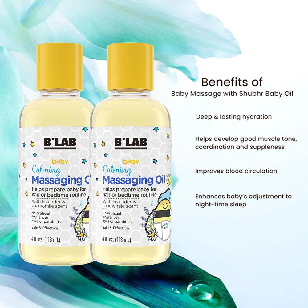 Baby Massage Oil for Arms Legs Back