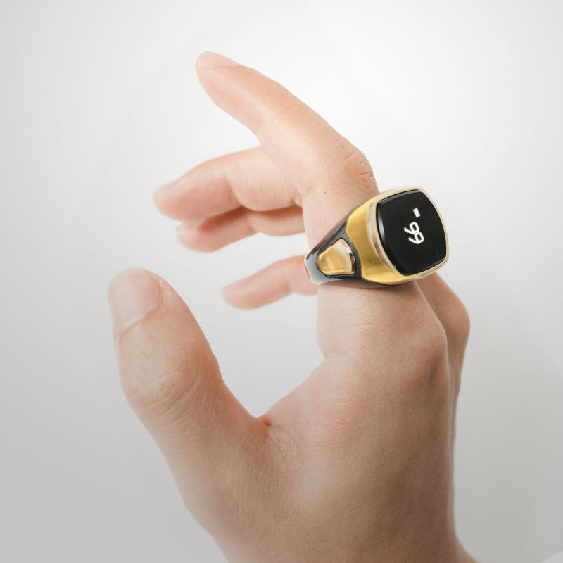 Умное кольцо для мусульман с зикром, азаном и счетчиком тасбих