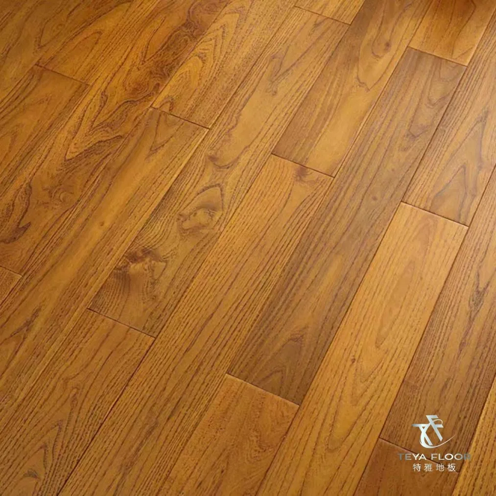 Cheap Price, High Quality Real Wood Flooring, Solid Locust, Chinese Teak with Discount