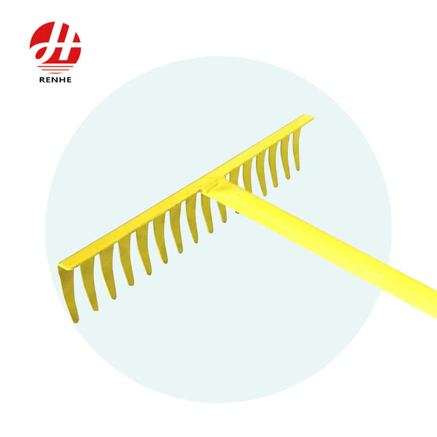 Hot Sales Long-Handle Garden Tool Leaf Grabber and Leveling Weeding Rake