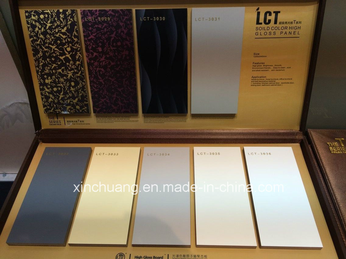 Different Kinds of MDF /High Gloss MDF /PETG Laminated MDF Board (LCT3001)