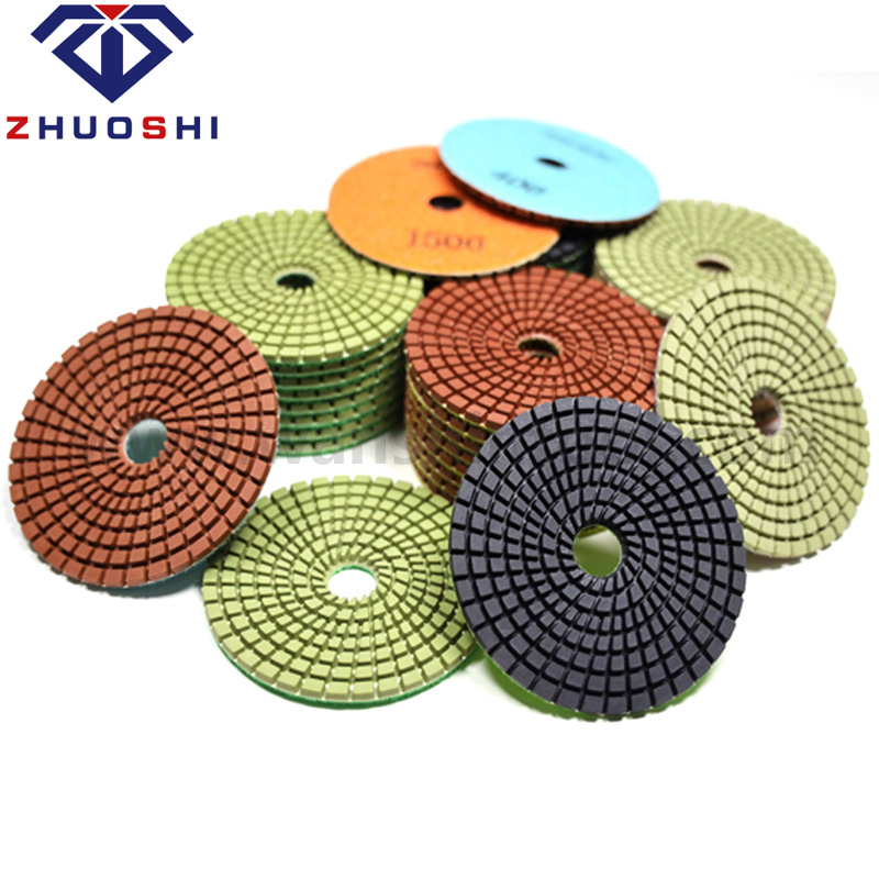 4" Diamond Polishing Pads for Granite Marble