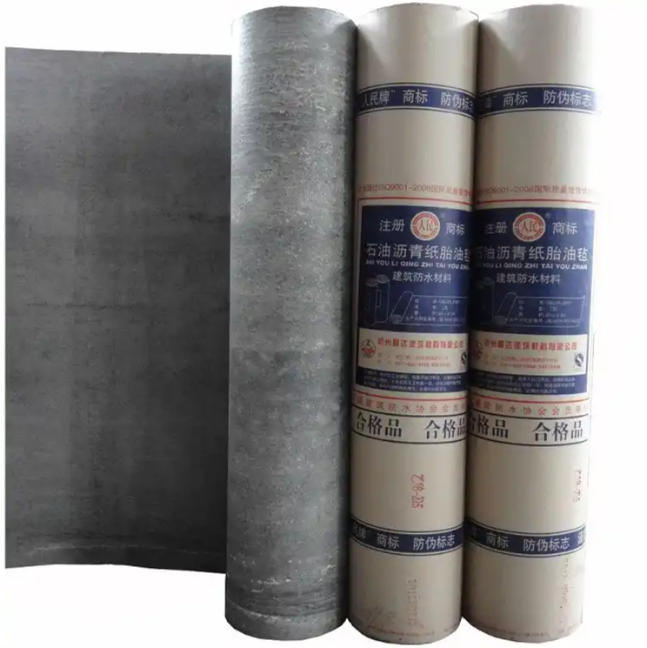 Asphalt Felts High Grade Roofing Felts Construction Asphalted Paper Zhejiang Jingda Waterproof Material