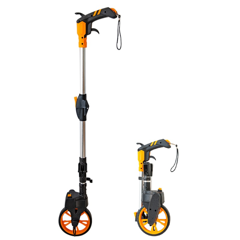 Rolling Road Distance Measuring Wheel Gz11 (mechanical counting, foldable)