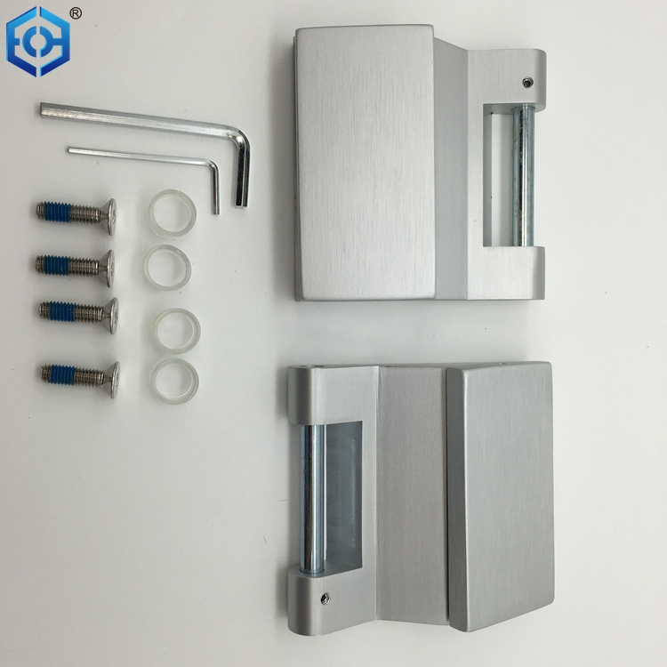 Wall Mounted Aluminum Alloy Glass Shower Door Hinge
