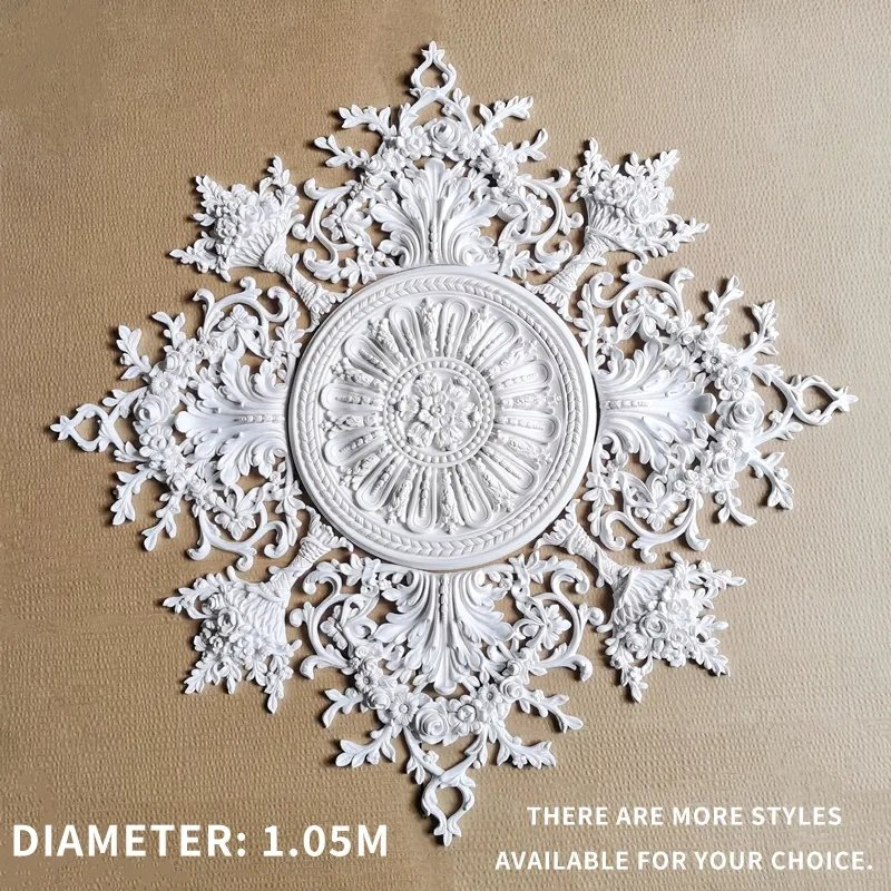 Home Decor Hot Selling PU Veneer Accessories Customizable Polyurethane Molding