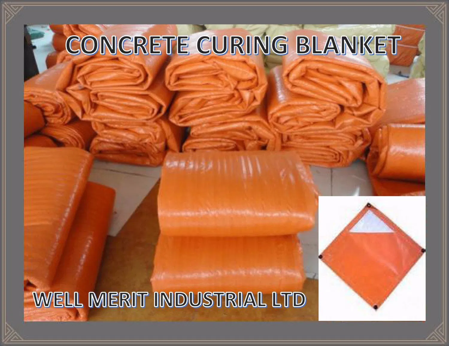 10*20ftwinter HDPE Enclosure Insulated Tarp with Foam