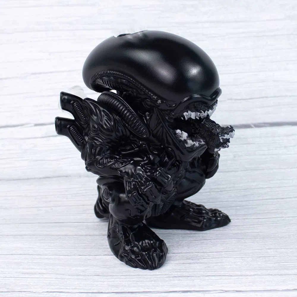 Smokeshop Pipe Alien PVC Silicone Smoking Water Pipe