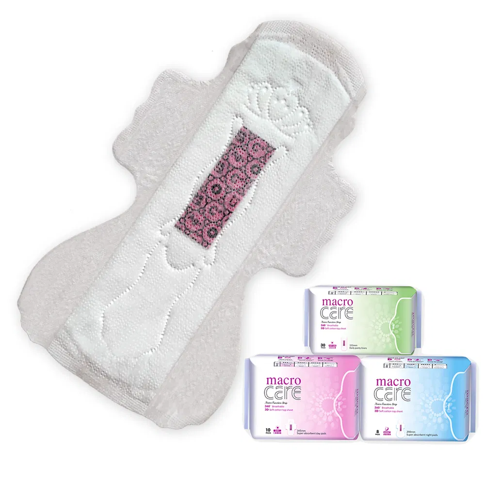 Macrocare Ladies Anion Sanitary Pads Manufacturer