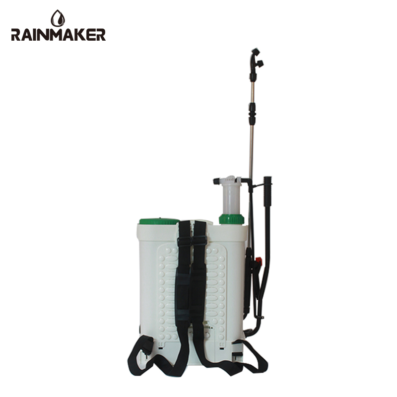 Rainmaker 16L Agriculture Plastic Rechargeable Backpack Battery Manual Sprayer 2 in 1