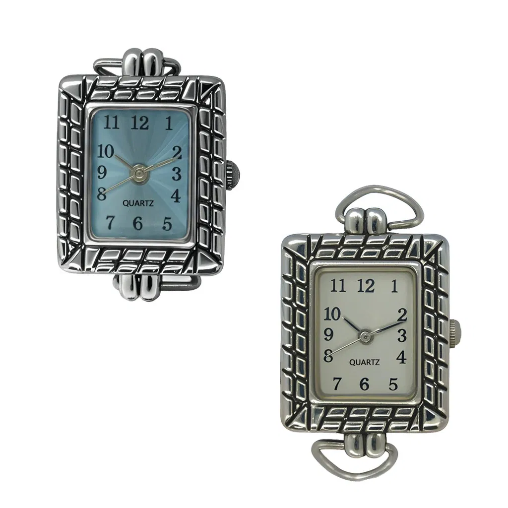 Square Women's Retro Bracelet Watch Head DIY Jewelry Bracelet Quartz Watch Head