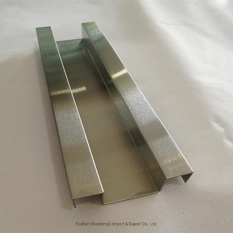 Stair Railing Frame Stainless Steel Metal Decorative Tile Trim