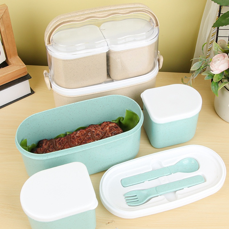 Premium Insulated Square Lunch Box for Fresh Food Storage