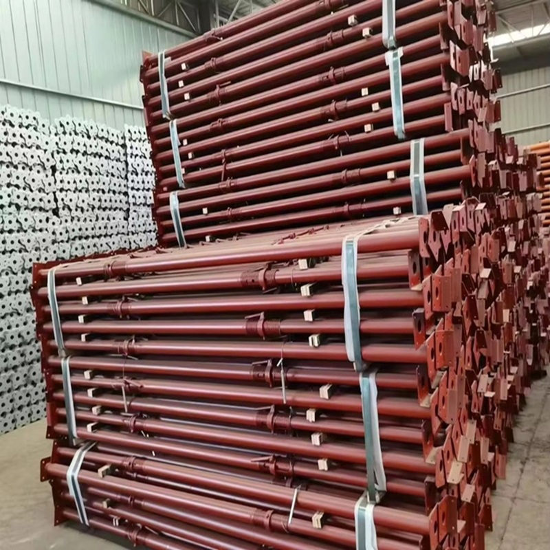 Color Painting Scaffolding: Hot Galvanized Steel Props for Builders