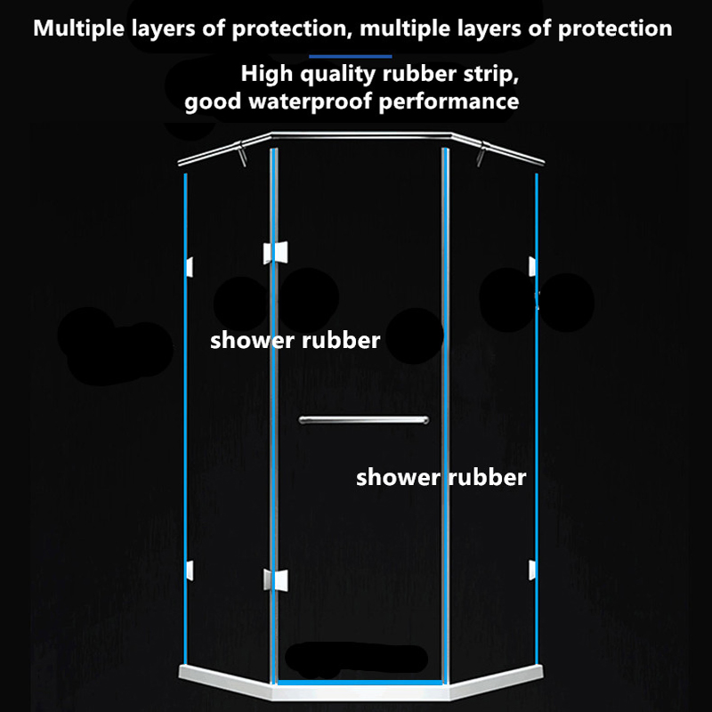 Tempered Glass Panel for Aluminum Alloy Shower Door Screen