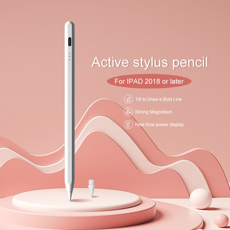 Стилус для iPad и планшетов с наклоном и защитой от касаний