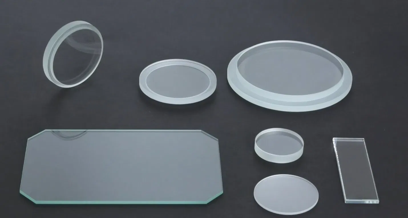 Закаленное стекло 8мм с фрезерованным краем для светильников