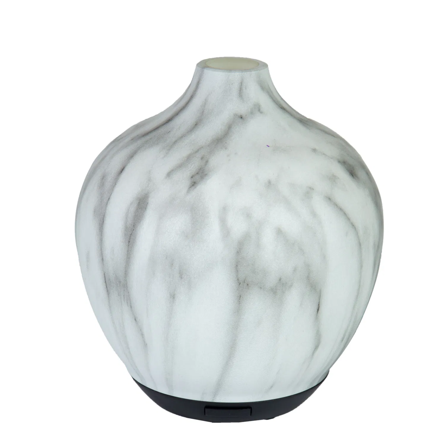 Glass Art Ultrasonic Humidifier with Top Cement and Frosted Bottom