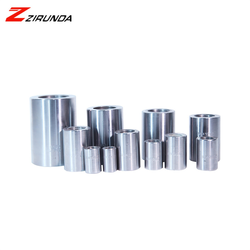 16mm Steel Rebar Coupler Carbon Metal Thread Coupler for Building Construction for Hotels and Industries Rebar Connector