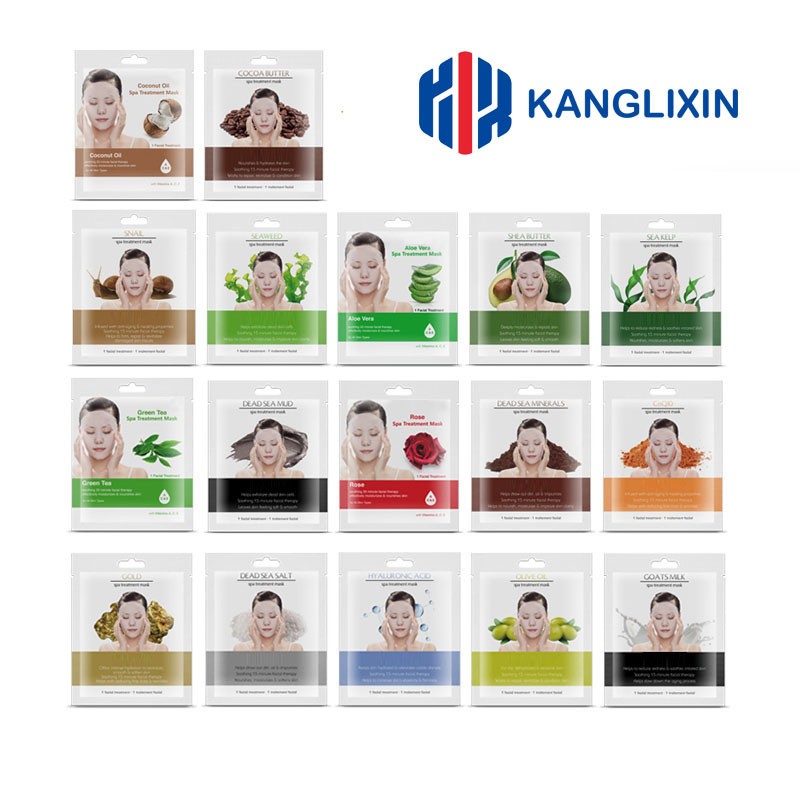 Moisturizing Repair Firming Sheet Mask Shrink Pores Organic Vitamin C Aloe Vera Fruit Facial Mask
