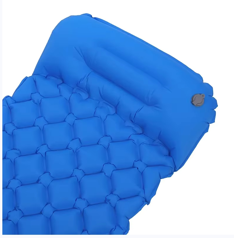 Camping Sleeping Pad Ultralight Camping Mat with Pillow Inflatable Sleeping Pads