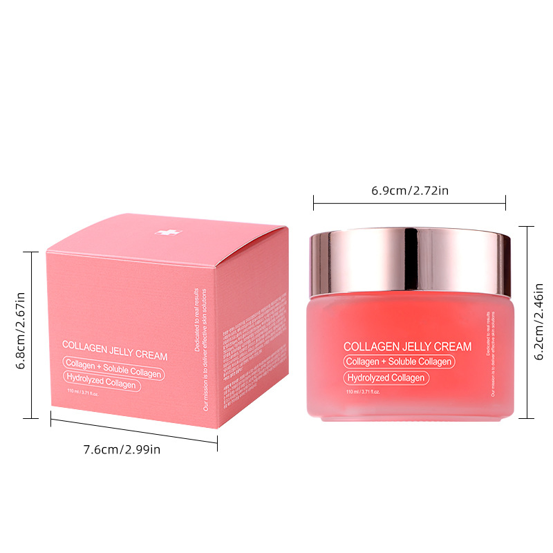 Wholesale Natural Makeup Customized Korean Skin Care Moisturizing Collagen Jelly Cream