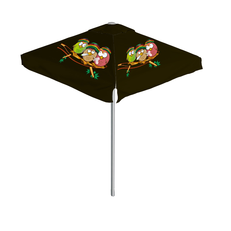 Outdoor Advertising Custom Printed Courtyard Garden Restaurant Hotel 2m Patio Umbrella