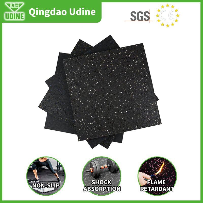 Playground Floor Outdoor Rubber Tiles Floor Mat for Sport Rubber Carpet Flooring